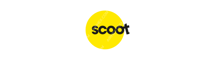 Scoot Scoot logo with name (dark)