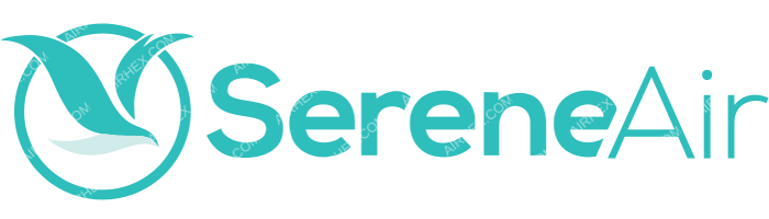 Serene Air Serene Air logo with name