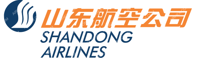 Shandong Airlines Shandong Airlines logo with name