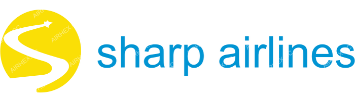 Sharp Airlines Sharp Airlines logo with name