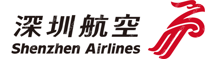 Shenzhen Airlines Shenzhen Airlines logo with name