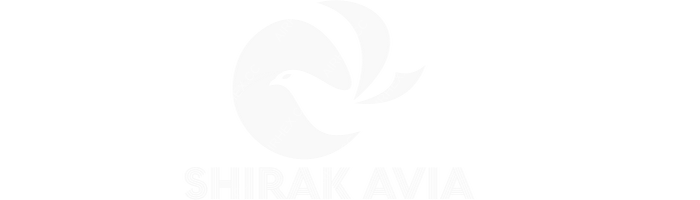Shirak Avia Shirak Avia logo with name (dark)