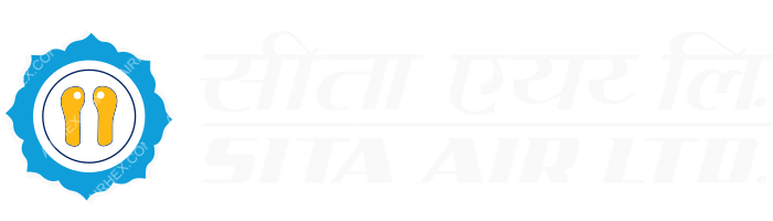 Sita Air Sita Air logo with name (dark)