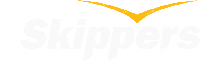 Skippers Aviation Skippers Aviation logo with name (dark)