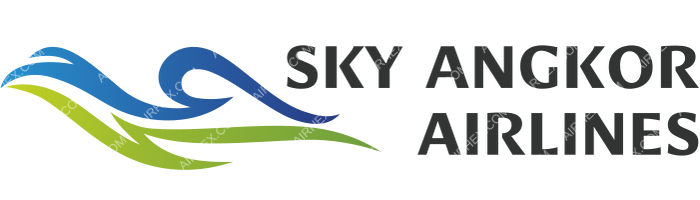 Sky Angkor Airlines Sky Angkor Airlines logo with name