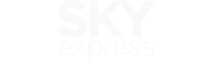 Sky Express Greece Sky Express Greece logo with name (dark)