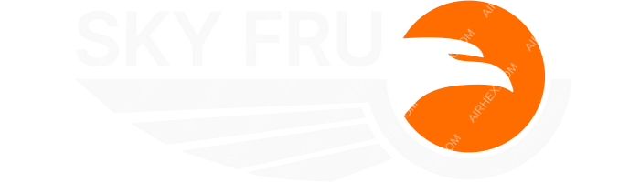 Sky Fru Sky Fru logo with name (dark)