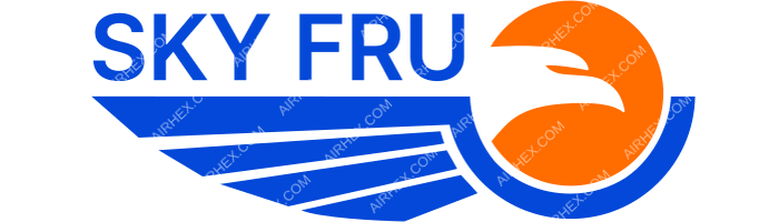 Sky Fru Sky Fru logo with name