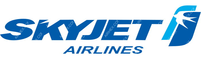 SkyJet Airlines SkyJet Airlines logo with name