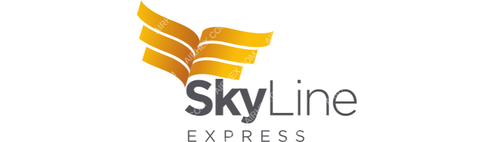 Skyline Express Airline Skyline Express Airline logo with name