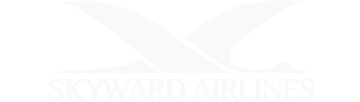 Skyward Airlines Skyward Airlines logo with name (dark)