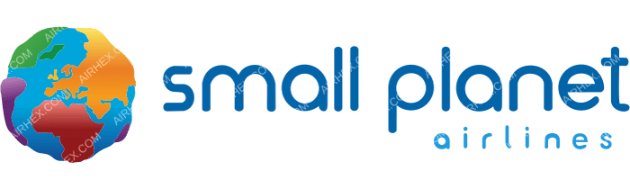 Small Planet Airlines Cambodia Small Planet Airlines Cambodia logo with name (dark)