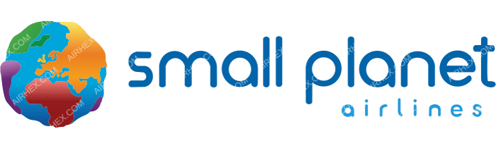 Small Planet Airlines Cambodia Small Planet Airlines Cambodia logo with name