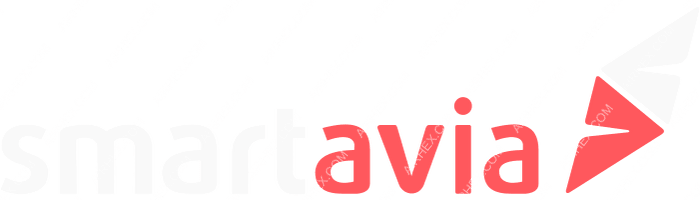SmartAvia SmartAvia logo with name (dark)
