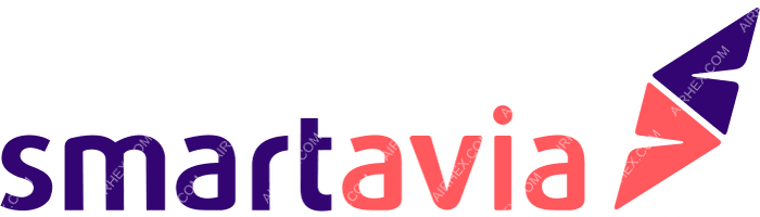 SmartAvia SmartAvia logo with name