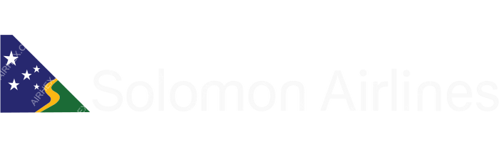 Solomon Airlines Solomon Airlines logo with name (dark)