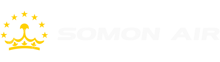 Somon Air Somon Air logo with name (dark)