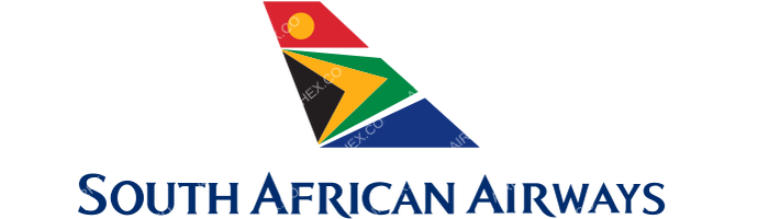 South African Airways South African Airways logo with name