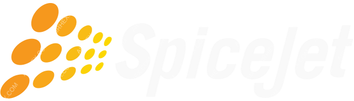 SpiceJet SpiceJet logo with name (dark)