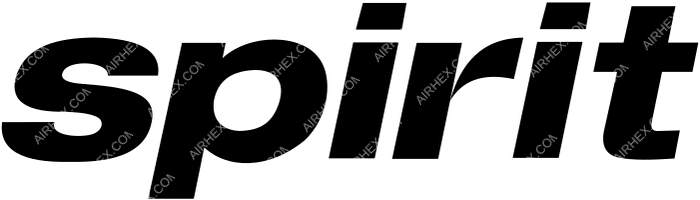 Spirit Airlines Spirit Airlines logo with name
