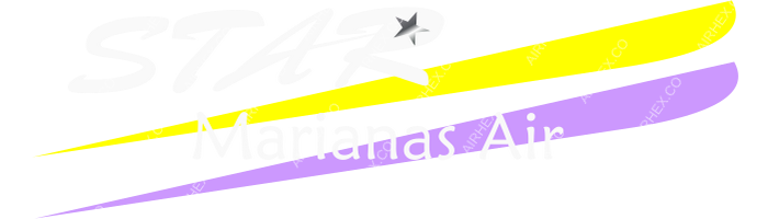 Star Marianas Air Star Marianas Air logo with name (dark)
