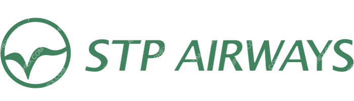 STP Airways STP Airways logo with name