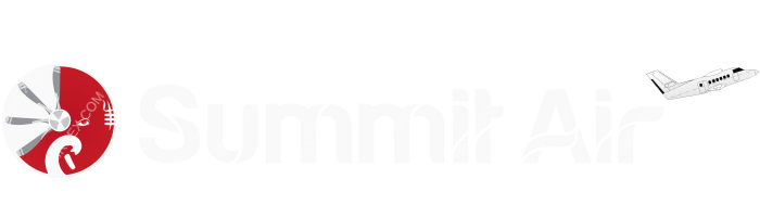 Summit Air (Nepal) Summit Air (Nepal) logo with name (dark)