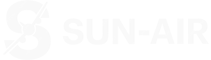 Sun-Air Sun-Air logo with name (dark)