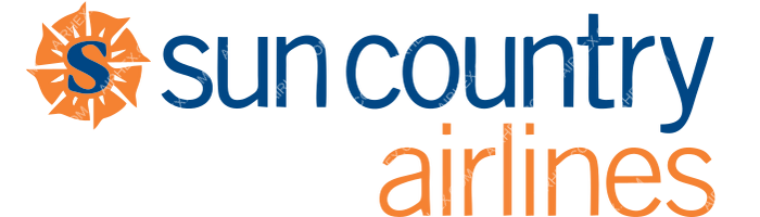 Sun Country Airlines Sun Country Airlines logo with name