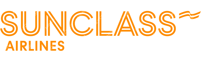 Sunclass Airlines Sunclass Airlines logo with name