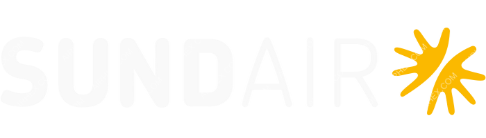 SundAir SundAir logo with name (dark)