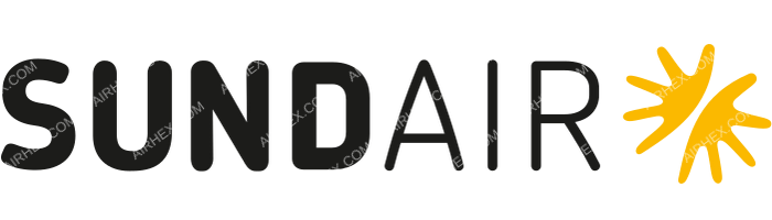 SundAir SundAir logo with name