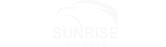 Sunrise Airways Sunrise Airways logo with name (dark)