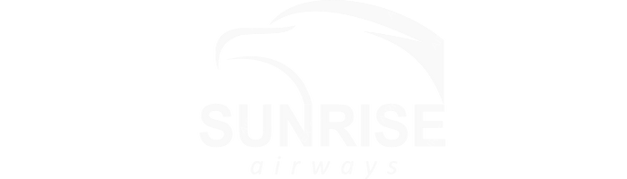 Sunrise Airways (Dominica) Sunrise Airways (Dominica) logo with name (dark)