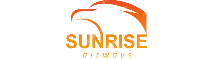 Sunrise Airways Sunrise Airways logo with name