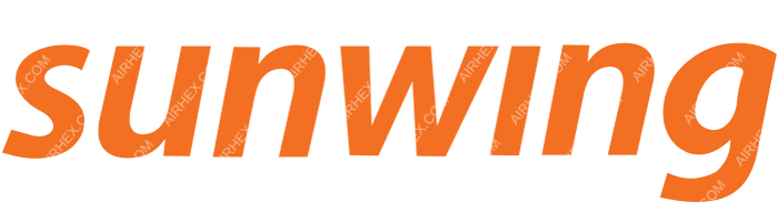 Sunwing Airlines Sunwing Airlines logo with name
