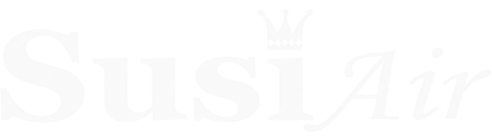 Susi Air Susi Air logo with name (dark)