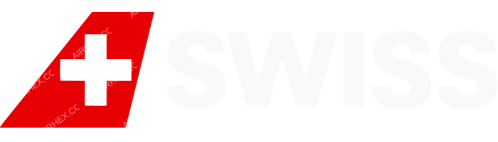 SWISS SWISS logo with name (dark)