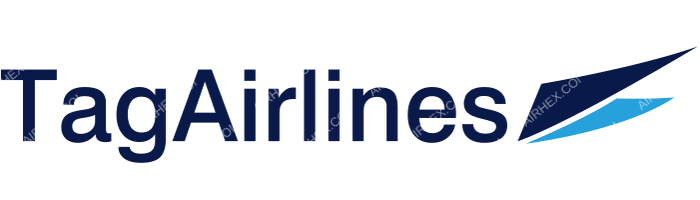 TAG Airlines TAG Airlines logo with name