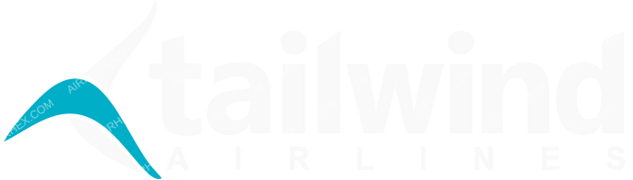 Tailwind Airlines Tailwind Airlines logo with name (dark)