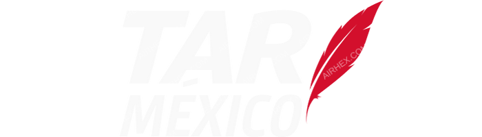 TAR México TAR México logo with name (dark)