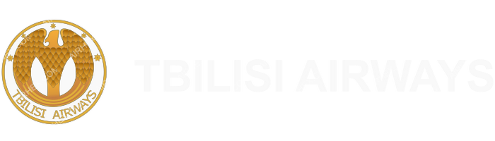 Tbilisi Airways Tbilisi Airways logo with name (dark)