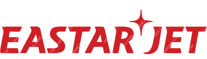 Thai EastarJet Thai EastarJet logo with name (dark)