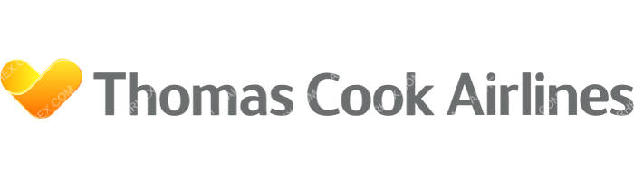 Thomas Cook Airlines Belgium Thomas Cook Airlines Belgium logo with name (dark)