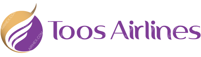 Toos Airline Toos Airline logo with name