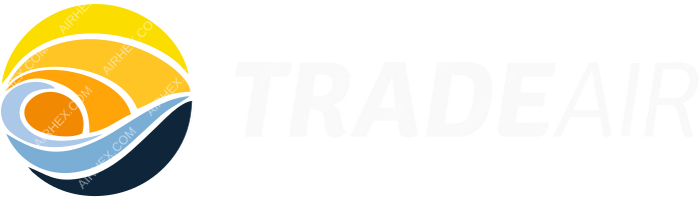 Trade Air Trade Air logo with name (dark)