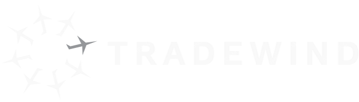 Tradewind Aviation Tradewind Aviation logo with name (dark)