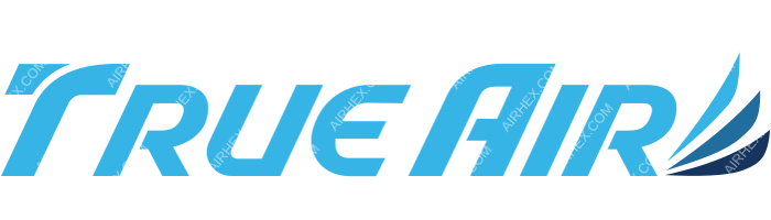 True Air True Air logo with name (dark)