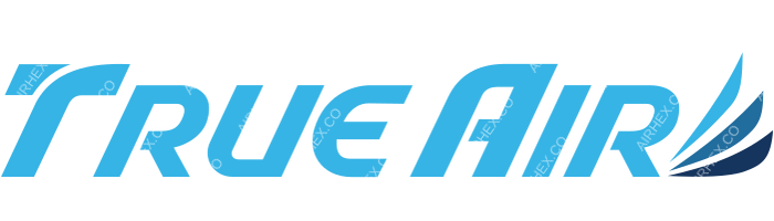 True Air True Air logo with name