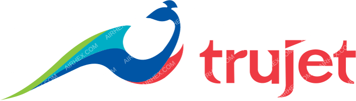 TruJet TruJet logo with name
